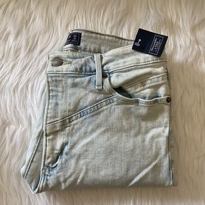 high rise jeans